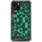 Black & Green iPhone 14 Clear Case